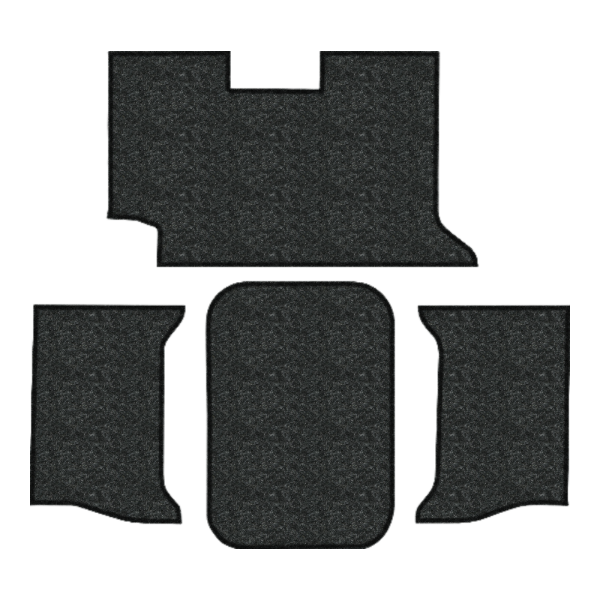 Picture of 1962-1964 Chevrolet Impala 2DR Convertible Trunk Mat in Felt - 4 Piece