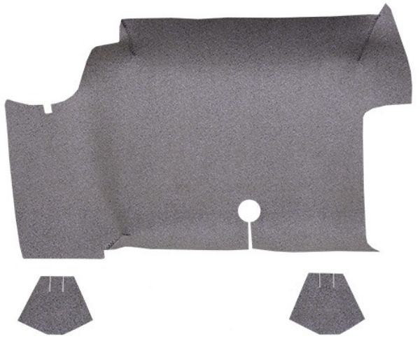 Picture of 1964-1968 Ford Mustang Convertible Trunk Mat in Fleece - 3 Piece