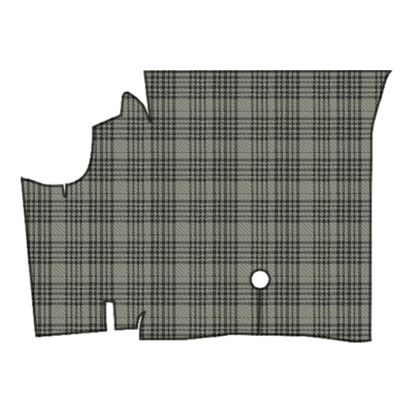 Picture of 1968 Ford Mustang Shelby GT-350 Fastback Trunk Mat in Burtex - 1 Piece