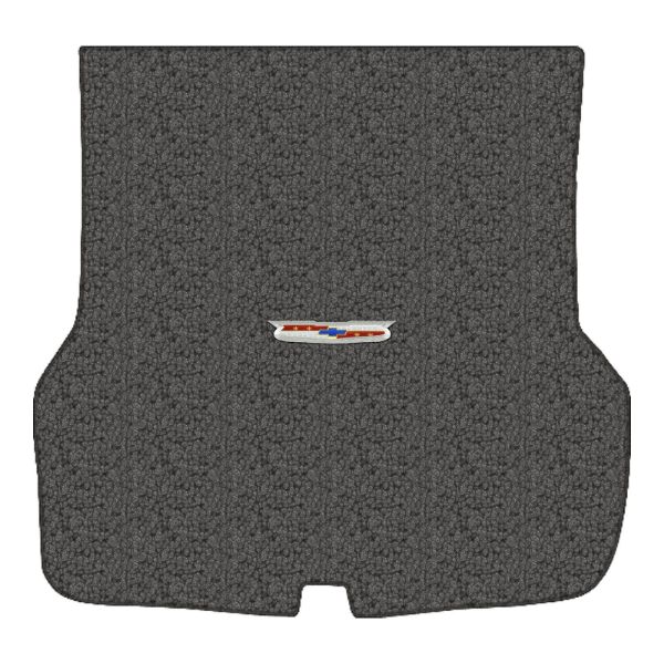 Picture of 1955-1957 Chevrolet Bel Air 2DR/4DR Hardtop/Sedan without Spare Tire Cutout Trunk Mat in Loop - 1 Piece