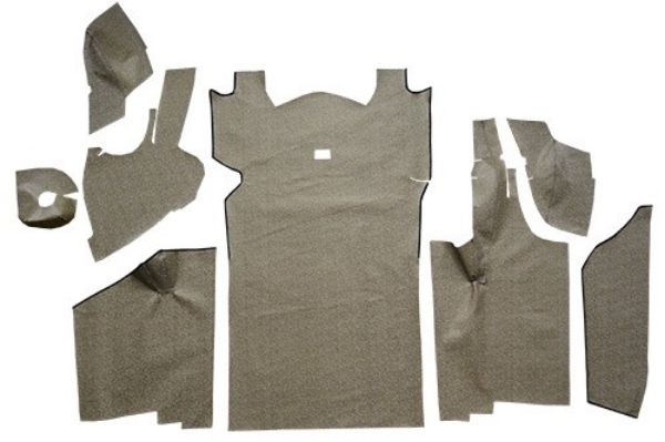 Picture of 1964-1966 Ford Thunderbird Trunk Mat in Burtex, Hardtop Without Boards - 8 Piece