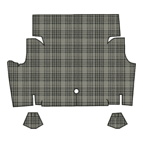 Picture of 1964-1968 Ford Mustang Coupe/Convertible Trunk Mat in Vinyl - 3 Piece