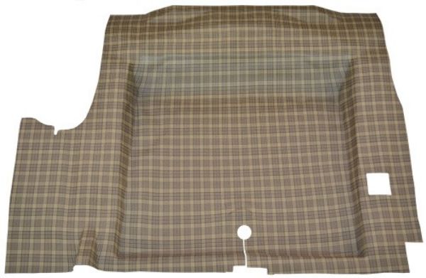 Picture of 1964-1968 Ford Mustang Coupe/Convertible Molded Trunk Mat in Vinyl - 1 Piece