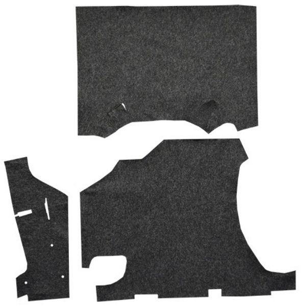 Picture of 1958 Pontiac Chieftain Trunk Mat in Felt - 3 Piece