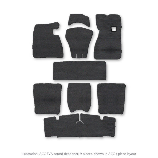 Picture of 1965-1970 Pontiac Bonneville Sound Deadener Kit, EVA - 9 Piece