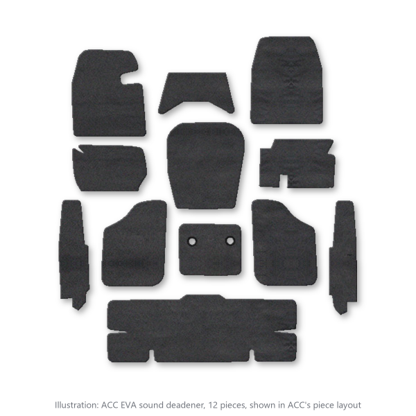 Picture of 1961-1964 Pontiac Bonneville Sound Deadener Kit, EVA - 12 Piece