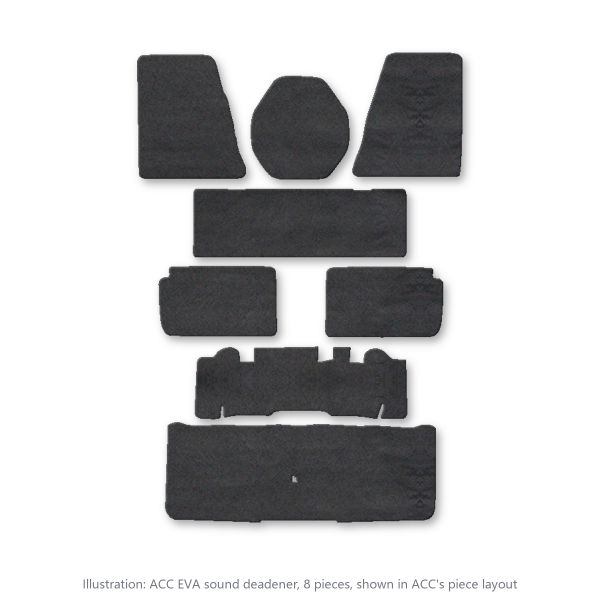 Picture of 1962-1967 Chevrolet Chevy II Nova Sound Deadener Kit, EVA - 8 Piece