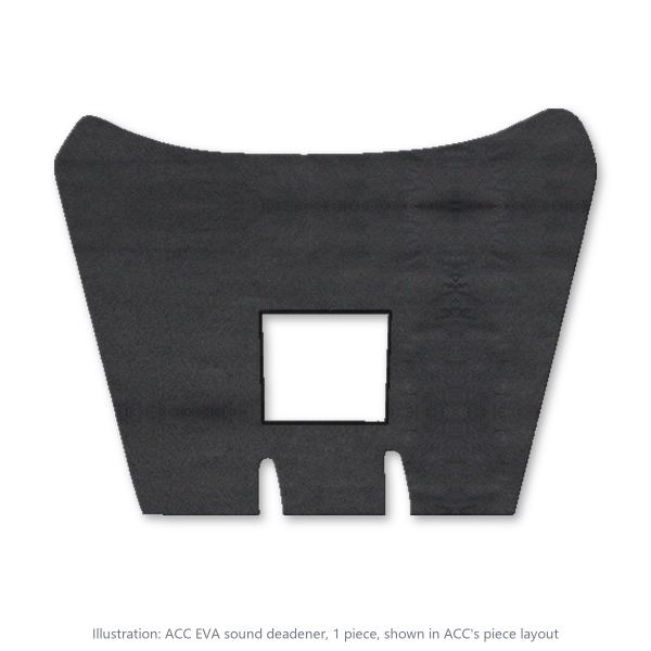Picture of 1965-1973 Ford Mustang Transmission Hump Sound Deadener Kit, EVA - 1 Piece