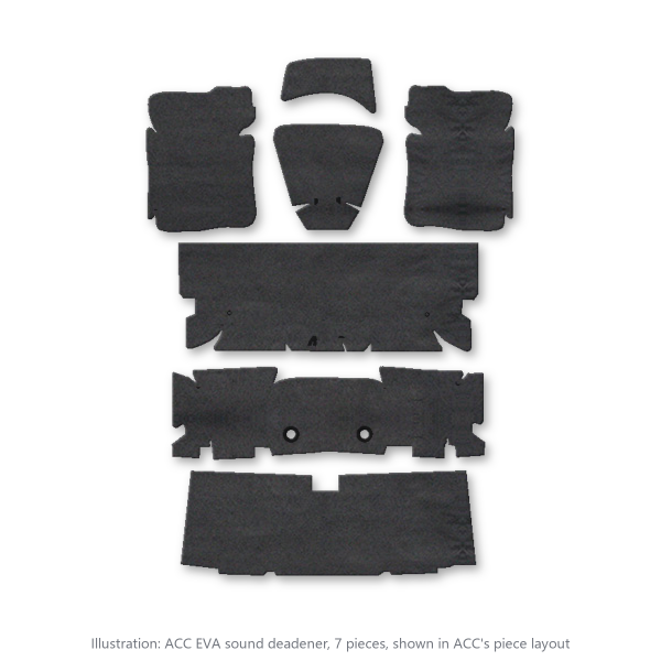 Picture of 1970-1981 Pontiac Firebird Trans Am Sound Deadener Kit, EVA - 7 Piece
