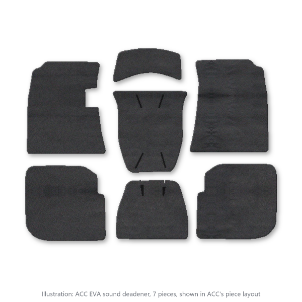 Picture of 1959-1960 Oldsmobile Dynamic 88 Sound Deadener Kit, EVA - 7 Piece