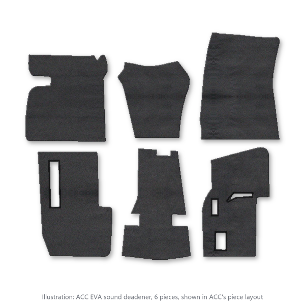 Picture of 1962-1978 Chrysler New Yorker Sound Deadener Kit, EVA - 6 Piece