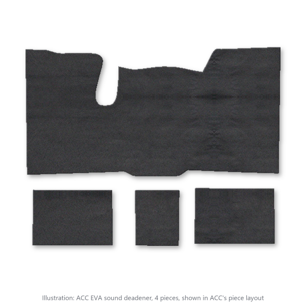Picture of 1967-1972 GMC K15/K1500 Pickup Sound Deadener Kit, EVA - 4 Piece