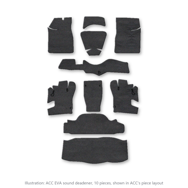 Picture of 1973-1976 Chevrolet Chevelle Sound Deadener Kit, EVA - 10 Piece