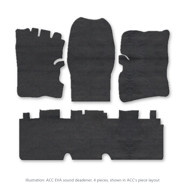 Picture of 1966-1976 Dodge Coronet Sound Deadener Kit, EVA - 4 Piece