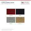 ACC Cutpile carpet color options for ACC-LM-21479 - Proudly Made in the USA