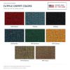 ACC Cutpile carpet color options for ACC-LM-21480 - Proudly Made in the USA