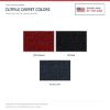 ACC Cutpile carpet color options for ACC-LM-21481 - Proudly Made in the USA