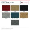 ACC Cutpile carpet color options for ACC-LM-21483 - Proudly Made in the USA