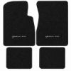 Illustration of 1968 Ford Galaxie 500 Loop Floor Mats with Embroidered Logos - 4 Piece with #102 Galaxie 500