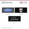 ACC floor-mat logo options for ACC-LM-21486: #148 Ford; #111 Ford In Oval; #116 Ford Crest - Proudly Made in the USA