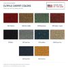 ACC Cutpile carpet color options for ACC-LM-21488 - Proudly Made in the USA