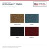 ACC Cutpile carpet color options for ACC-LM-21490 - Proudly Made in the USA