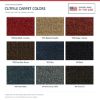 ACC Cutpile carpet color options for ACC-LM-21491 - Proudly Made in the USA
