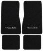 Illustration of 1968 Chevrolet Chevy II Nova Loop Floor Mats with Embroidered Logos - 4 Piece with #79 Nova SS