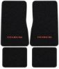 Illustration of 1968 Chevrolet Chevy II Nova Loop Floor Mats with Embroidered Logos - 4 Piece with #328 Yenko / SC