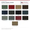 ACC Cutpile carpet color options for ACC-LM-21497 - Proudly Made in the USA
