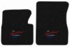 Illustration of 1959 Chevrolet Truck 3100 Loop Floor Mats with Embroidered Logos - 2 Piece with #21 Heartbeat Of America