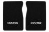 Illustration of 1987 Chevrolet R10 Cutpile Floor Mats with Embroidered Logos - 2 Piece with #341 Silverado