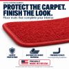 Protect the carpet. Finish the look. ACC carpet floor mats with vinyl or serge binding - Proudly Made in the USA