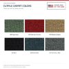 ACC Cutpile carpet color options for ACC-LM-21610 - Proudly Made in the USA