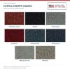 ACC Cutpile carpet color options for ACC-LM-21618 - Proudly Made in the USA