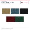 ACC Cutpile carpet color options for ACC-LM-21732 - Proudly Made in the USA