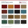 ACC Cutpile carpet color options for ACC-LM-22246 - Proudly Made in the USA