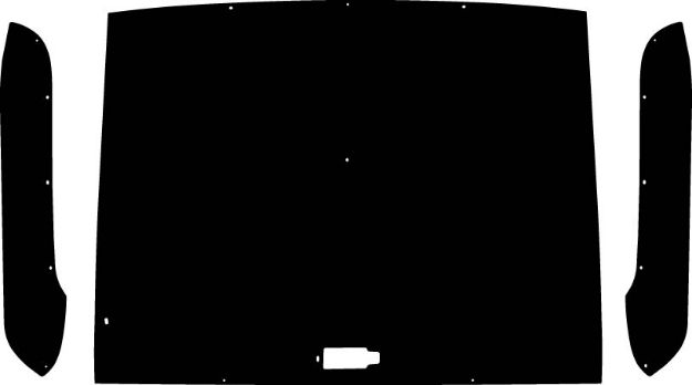 Picture of 1957-1960 Ford Truck AcoustiShield Large Window ABS Leather Headliner with Quarter Panels and Installation Kit