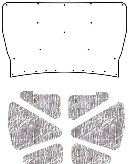 Picture of 1980-1986 Ford F-150 AcoustiHood Under-Hood Insulation and Sound Barrier Kit