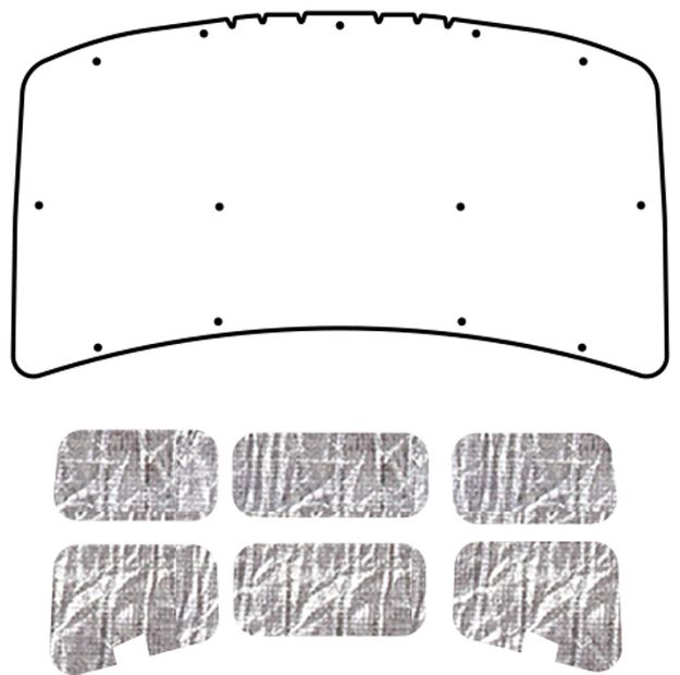Picture of 2002-2005 Ford Explorer Ranchero QuietRide AcoustiHood Under Hood Cover Kit