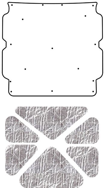 Picture of 1969 Oldsmobile A-Body AcoustiHood Under-Hood Insulation and Sound Barrier Kit