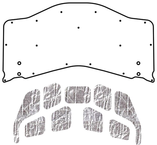 Picture of 1973-1975 Pontiac A-Body AcoustiTrunk Compartment Sound & Heat Barrier Kit