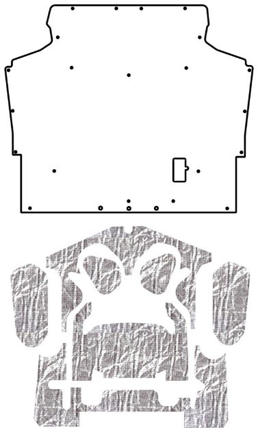 Picture of 1975-1981 Camaro AcoustiHood Under-Hood Insulation and Sound Barrier Kit