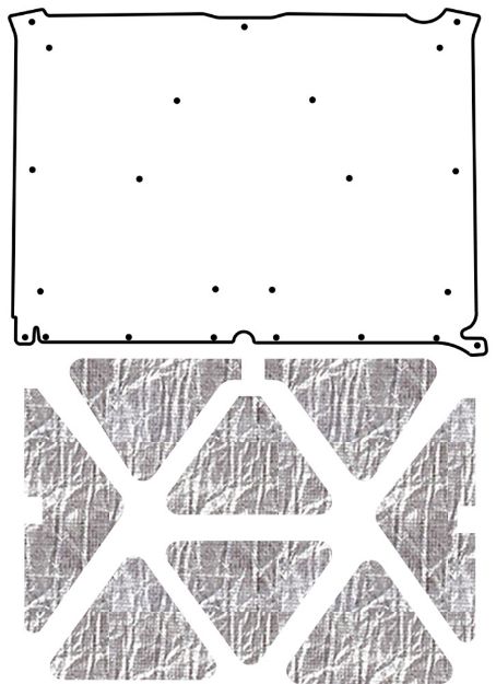 Picture of 1978-1980 Oldsmobile Cutlass G-Body AcoustiHood Under-Hood Insulation & Sound Barrier Kit