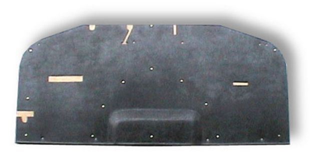 Picture of 1937 Hudson Terraplane QuietRide Firewall Insulator Pad with Heat and Sound Barrier