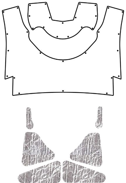 Picture of 1956-57 Lincoln Mark II QuietRide AcoustiTrunk Compartment Sound & Heat Barrier Kit