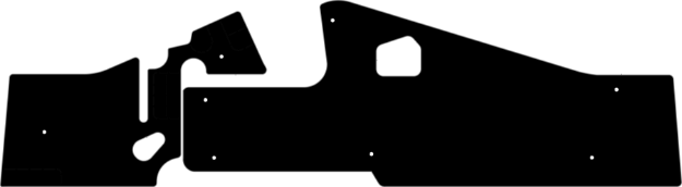 Picture of 1967-1969 Mopar A-Body QuietRide Firewall Insulator Pad with Heat & Sound Barrier