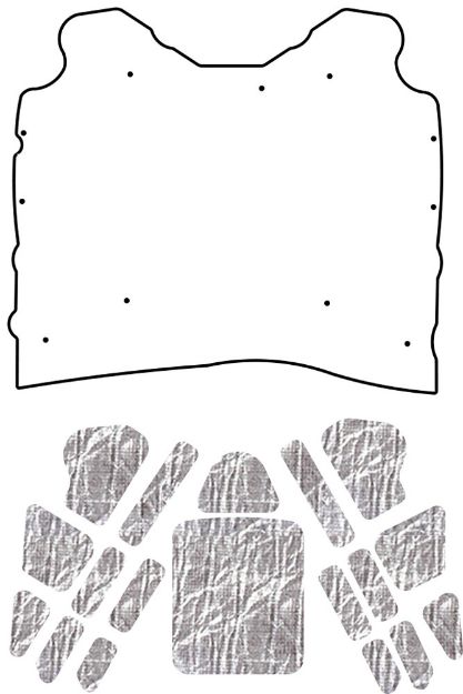 Picture of 2005-2009 Ford Mustang Coupe AcoustiHood Under Hood Cover with HeatShield Insulation Panels