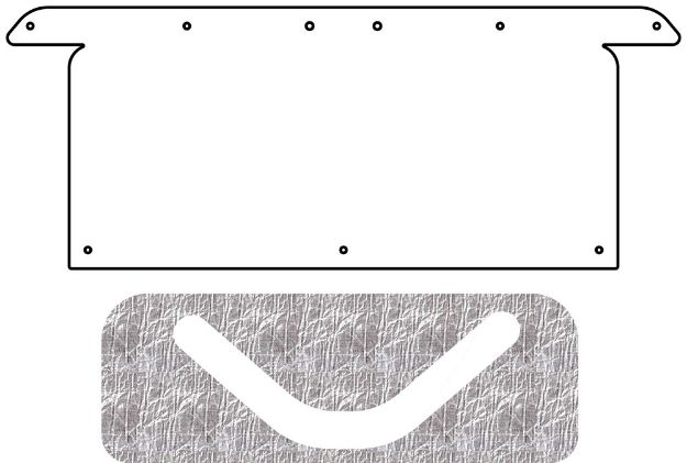 Picture of 1969-1970 Ford Mustang AcoustiTrunk Compartment Sound & Heat Barrier Kit