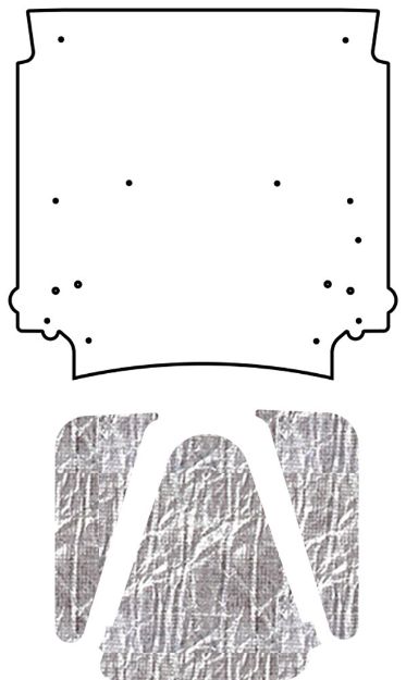 Picture of 1994-1998 Ford SVT Cobra AcoustiHood Under-Hood Insulation and Sound Barrier Kit